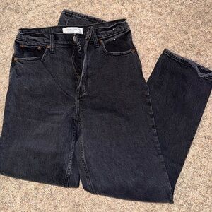 Abercrombie & Fitch Charcoal Denim Jeans